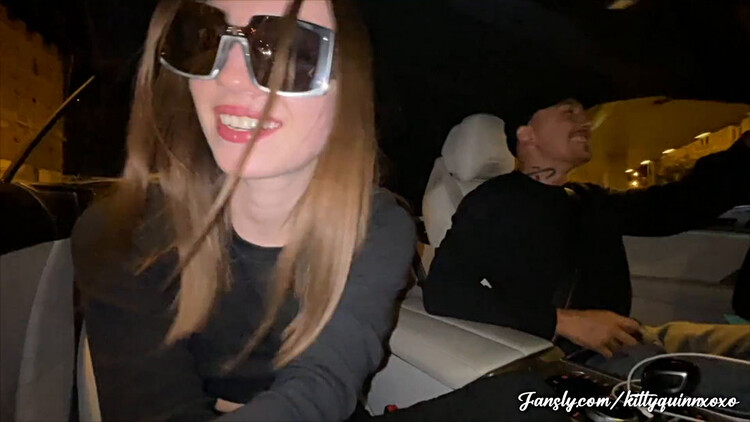 ModelsPorn: PUBLIC FUN In Our Car With Devils Kos - Kate Quinn [FullHD 1080p]