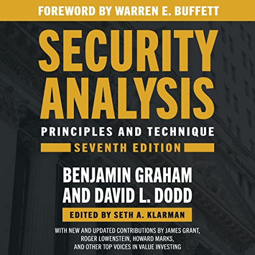 Security Analysis, Seventh Edition: Principles and Technique [Audiobook]