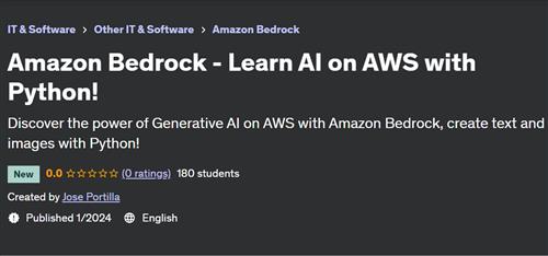Amazon Bedrock – Learn AI on AWS with Python!