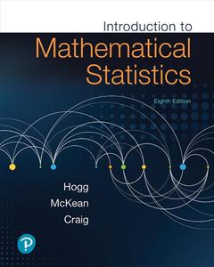 Introduction to Mathematical Statistics (What’s New in Statistics), 8th Edition