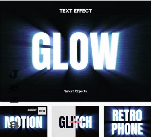 Motion Glow Text Effect - 9DXNQUM