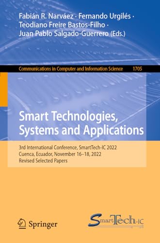 Smart Technologies, Systems and Applications