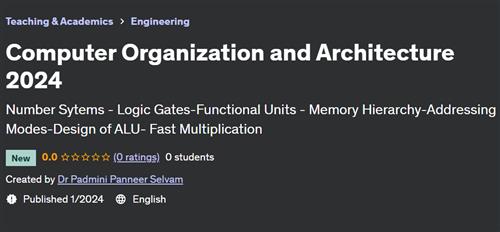 Computer Organization and Architecture 2024