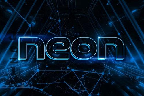 Neon Text Effect - NHA6NRY