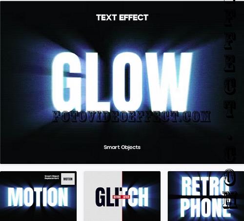 Motion Glow Text Effect - 9DXNQUM