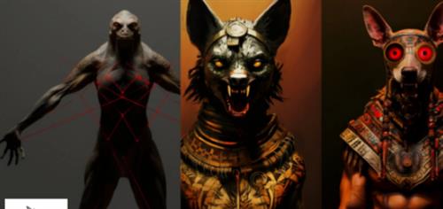 Midjourney Course Character Design, Animals, and Creatures – Prompt Engineering Conceptual Art