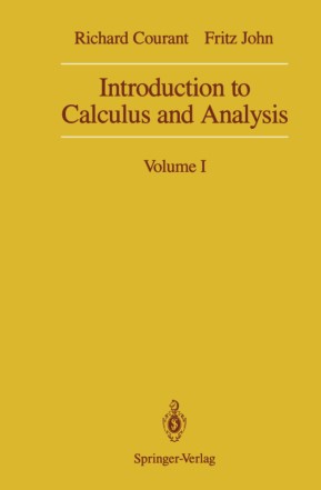 Introduction to Calculus and Analysis Volume I