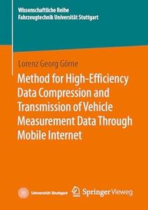 Method for High–efficiency Data Compression and Transmission of Vehicle Measurement Data Through Mobile Internet