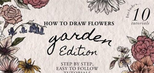 How To Draw Flowers – Garden Edition