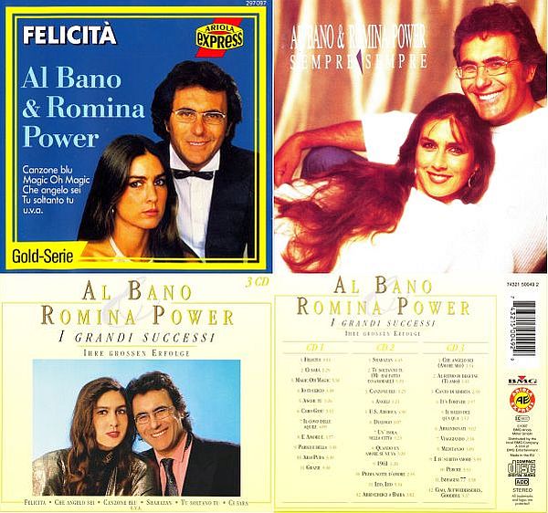 Al Bano & Romina Power - 3 Albums (Box Set, 5CD) (1985-1997) FLAC