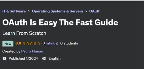 OAuth Is Easy The Fast Guide