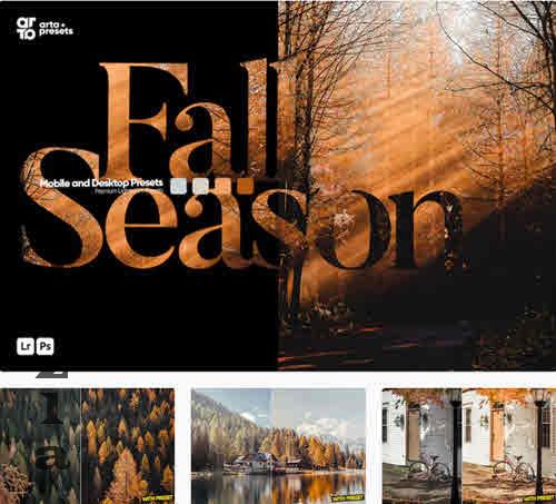 ARTA - Fall Season Presets for Lightroom