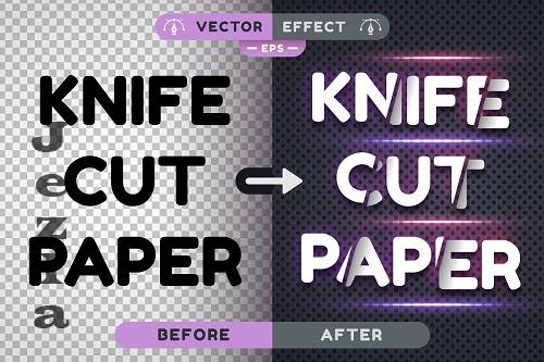 Cut Paper - Editable Text Effect - 10198765