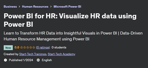 Power BI for HR – Visualize HR data using Power BI