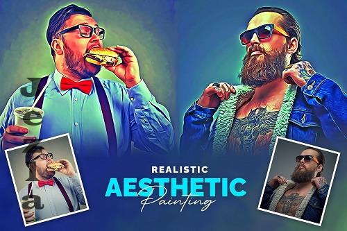 Realistic Asthetic Painting - 7821844