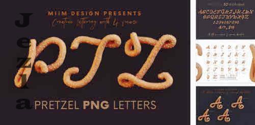 Pretzel - 3D Lettering - 7824346