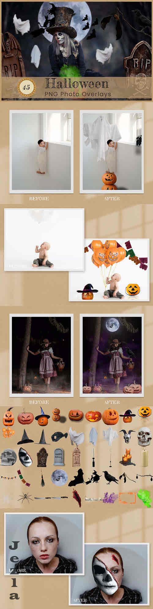 Halloween Photoshop Overlays Creepy - 10195047