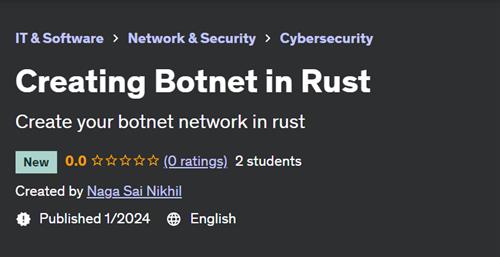Creating Botnet in Rust