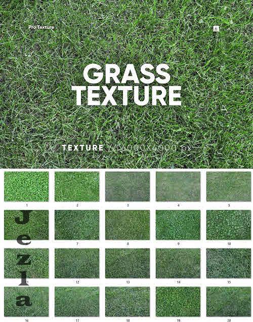 20 Grass Textures HQ - 8453277