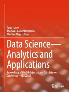 Data Science-Analytics and Applications