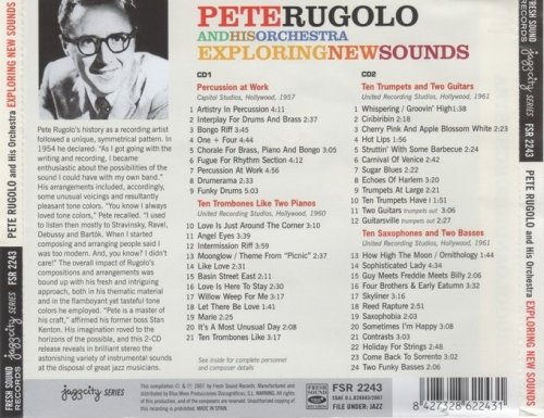 Pete Rugolo & His Orchestra - Exploring New Sounds (2 CD) (2007) Lossless