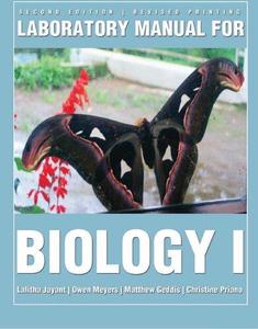 Laboratory Manual for Biology I