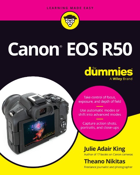 Canon EOS R50 For Dummies by Julie Adair King 55ee53f1da52458ef042518e1d12b756