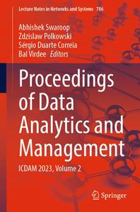 Proceedings of Data Analytics and Management ICDAM 2023, Volume 2