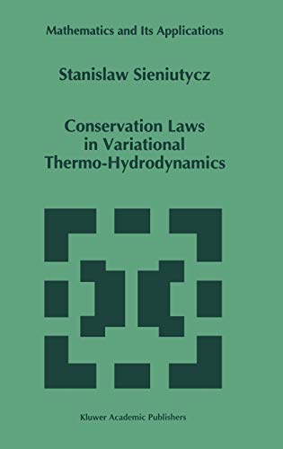 Conservation Laws in Variational Thermo–Hydrodynamics