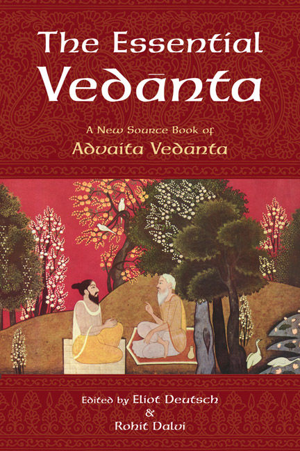 The Essential Vedanta by Eliot Deutsch B58d0696f6f5b57867b1d73f1904769b