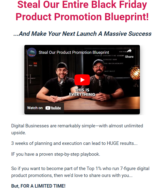 Dickie Bush – Product Promotion Blueprint Download 2024