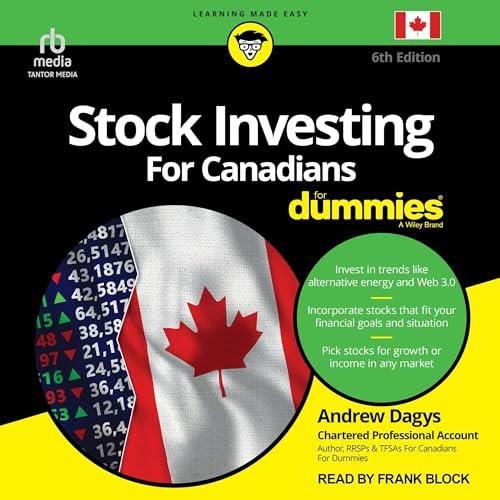 Stock Investing for Canadians for Dummies, 6th Edition [Audiobook]