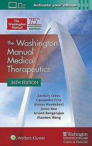 Washington Manual of Medical Therapeutics 36th edition