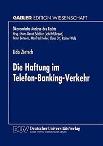 Die Haftung im Telefon–Banking–Verkehr