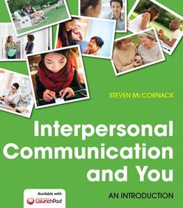 Interpersonal Communication and You An Introduction