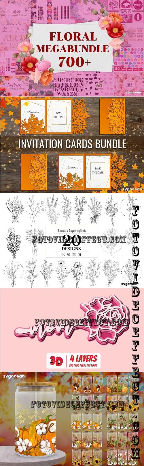  Floral SVG Bundle | Megabundle - 16526686 - 177 Premium Graphics