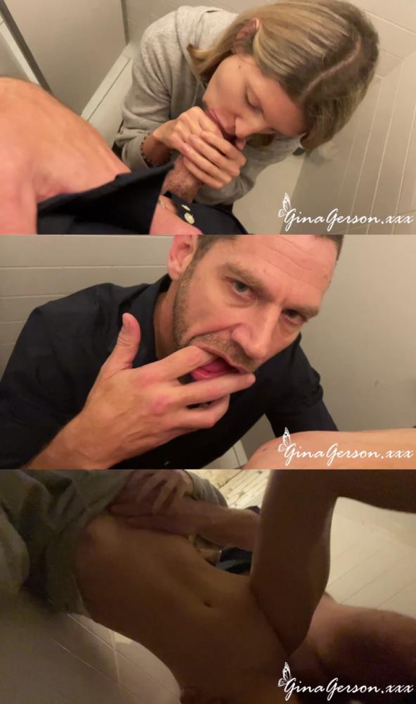 Gina Gerson - Bathroom Sex With Stranger  Watch XXX Online FullHD