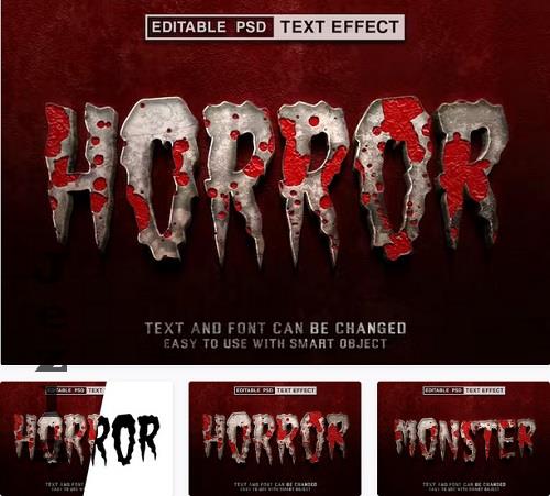 Horror Editable Text Effect - SKBGAW8