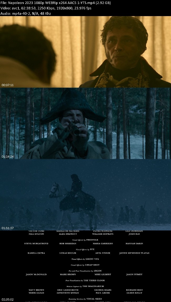 Napoleon (2023) 1080p WEBRip x264 AAC5 1-YTS