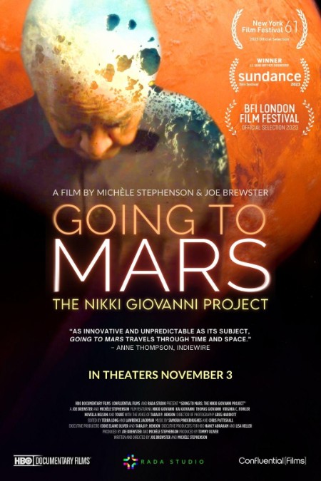 Going To Mars The Nikki Giovanni Project (2023) 720p WEBRip x264 AAC-YTS