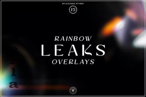 Rainbow Leaks Overlays - 6U5WEES