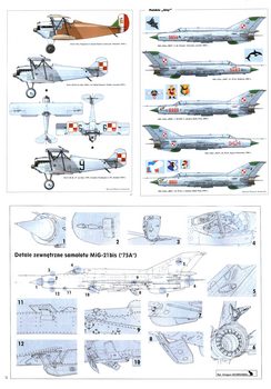 Lotnictwo z Szachownica 2006-17 - Scale Drawings and Colors