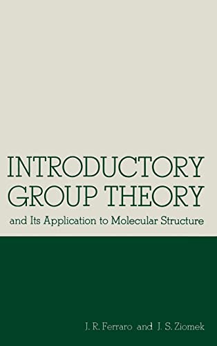 Introductory Group Theory and Its Application to Molecular Structure