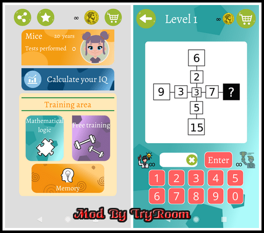 IQ Test: Logic & Riddle games v1.39 75750cfe68f9c2da440d17824b5513fa