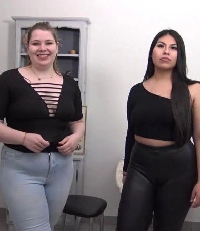 jacquieetmicheltv – Anaïs and Gloria, two curvy sluts in action!