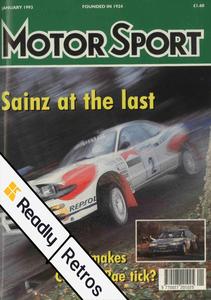 Motor Sport Magazine – January 1993