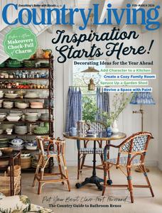 Country Living USA – February–March 2024