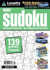 Lovatts Handy Sudoku – Issue 234 – 31 December 2023