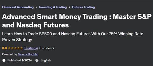 Advanced Smart Money Trading – Master S&P and Nasdaq Futures