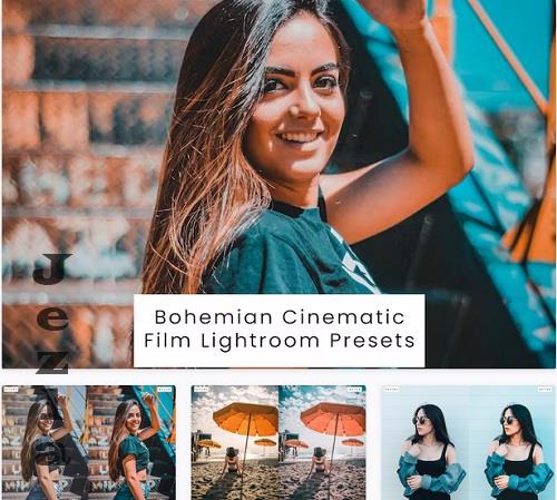 Bohemian Cinematic Film Lightroom Presets - L4N2W64